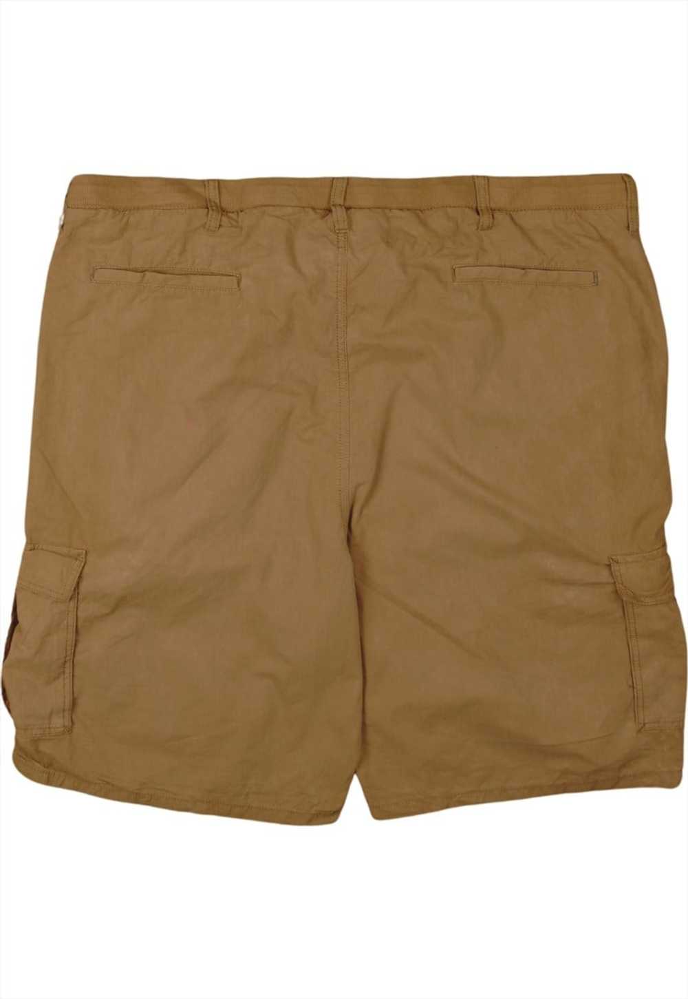 Vintage 90's Wrangler Shorts Cargo Pockets Tan Br… - image 1