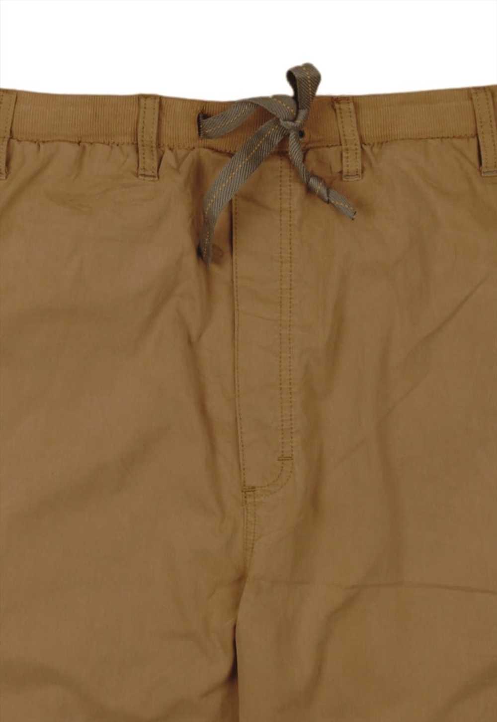 Vintage 90's Wrangler Shorts Cargo Pockets Tan Br… - image 3