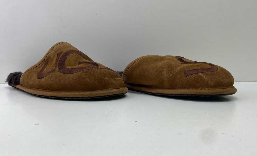 UGG 1101324 Scuff Logo Brown Suede Slide Slippers… - image 3