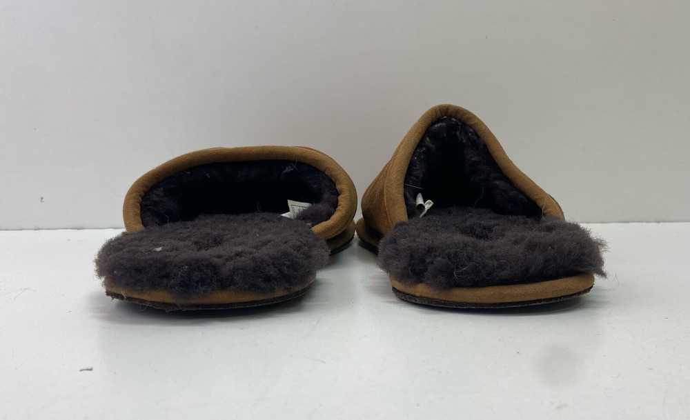 UGG 1101324 Scuff Logo Brown Suede Slide Slippers… - image 4