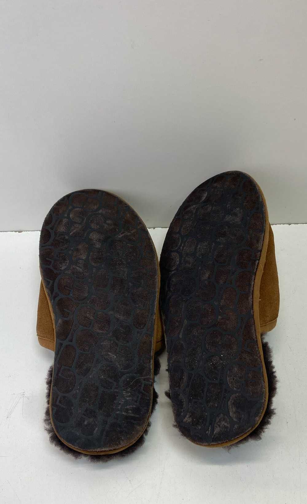 UGG 1101324 Scuff Logo Brown Suede Slide Slippers… - image 5