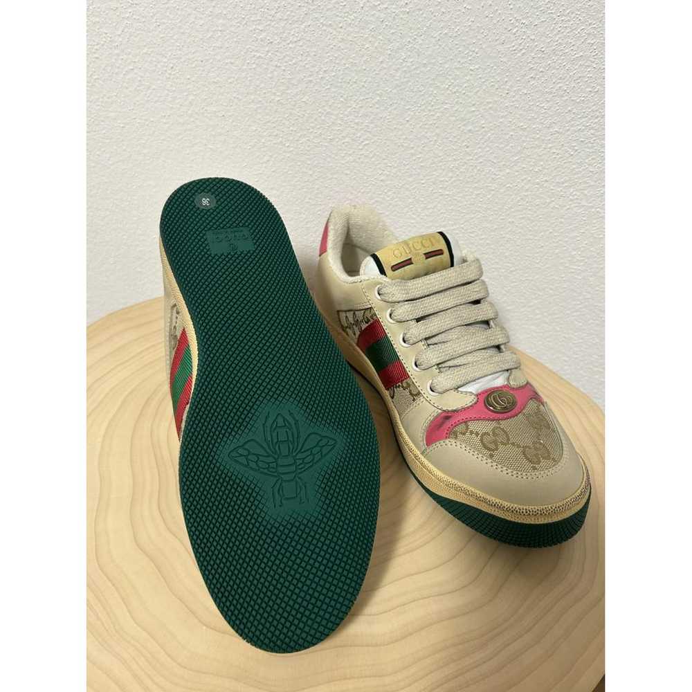 Gucci Screener leather trainers - image 5