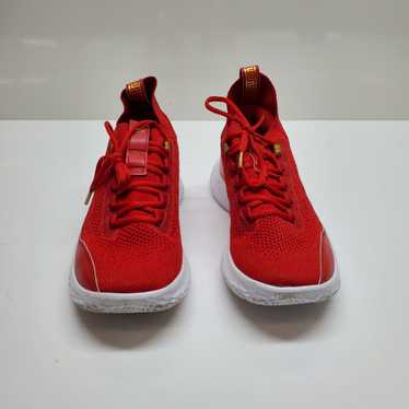 Under Armour Steph Curry Flow 8 Shoes Red / Gold … - image 1