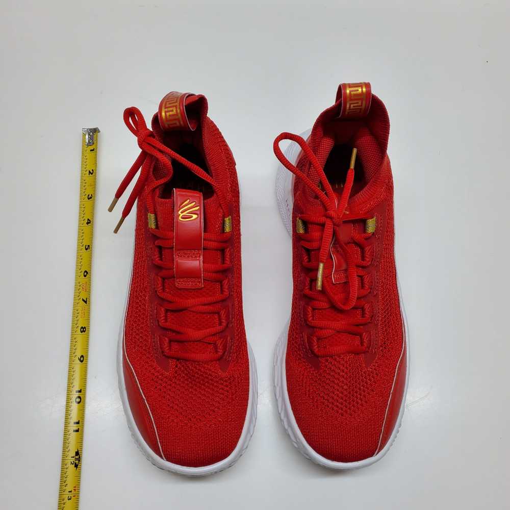 Under Armour Steph Curry Flow 8 Shoes Red / Gold … - image 5