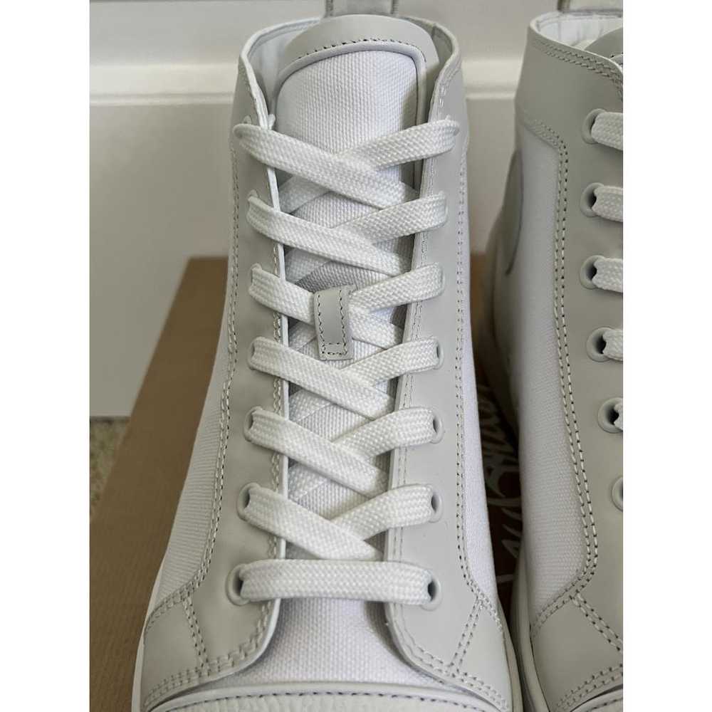 Christian Louboutin Louis cloth high trainers - image 4