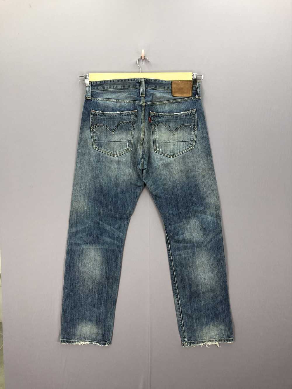 Jean × Levi's × Vintage Vintage Levis 550 Patchwo… - image 4