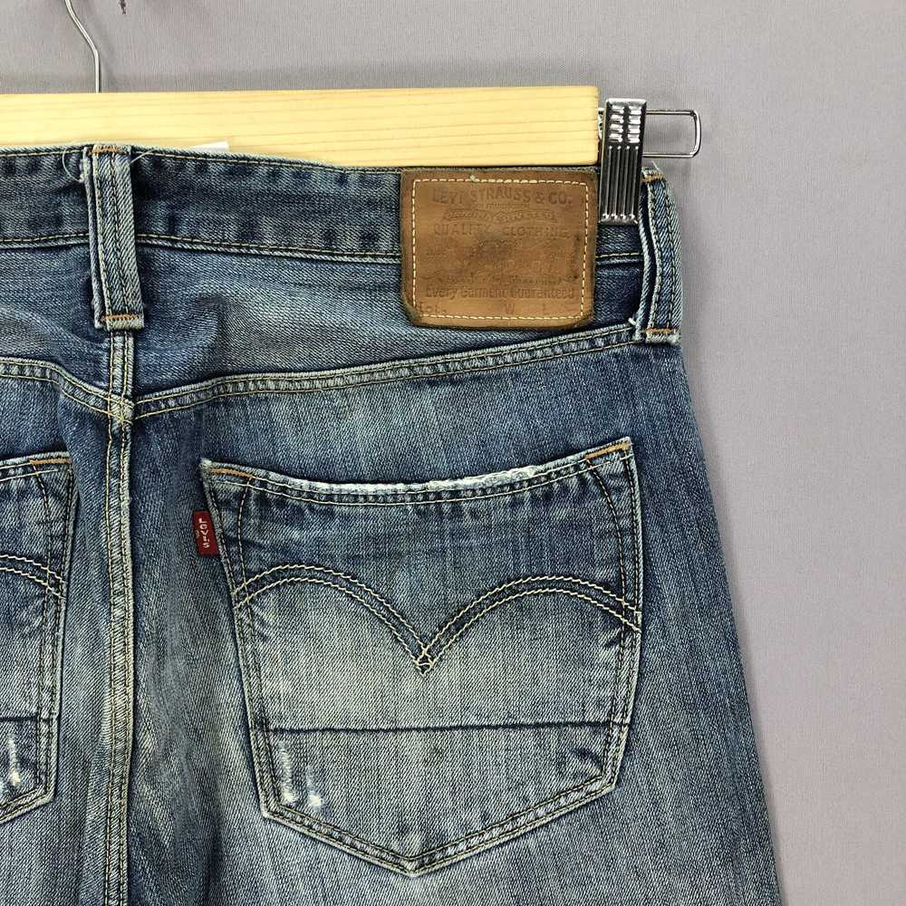 Jean × Levi's × Vintage Vintage Levis 550 Patchwo… - image 9