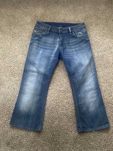 Diesel Diesel flared blue denim