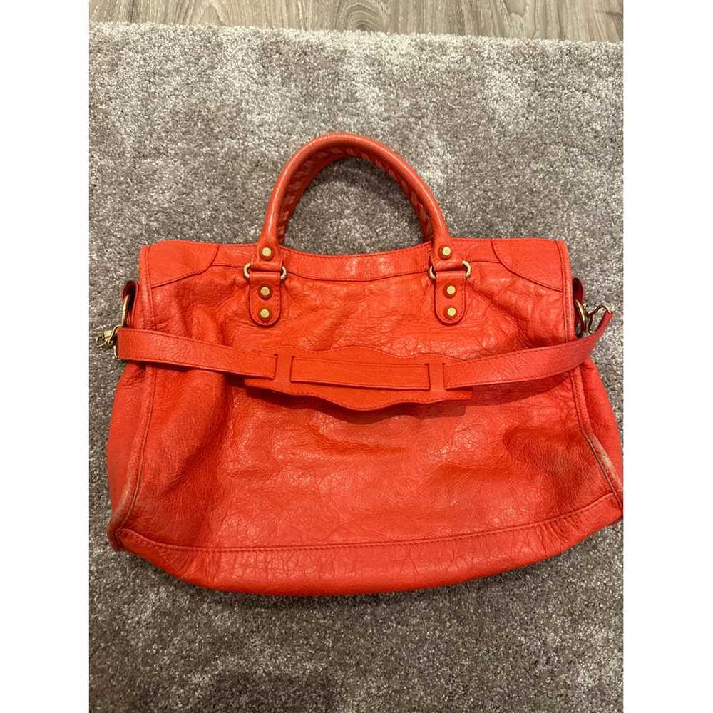 Balenciaga Work leather handbag - image 2