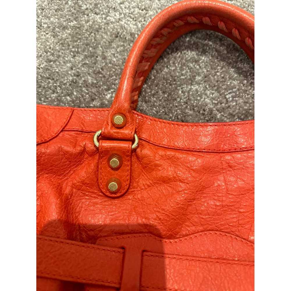 Balenciaga Work leather handbag - image 3