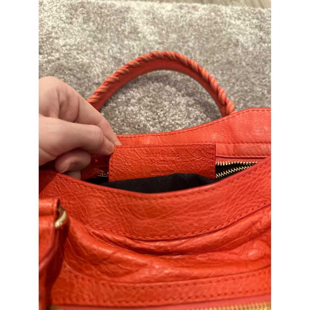 Balenciaga Work leather handbag - image 8