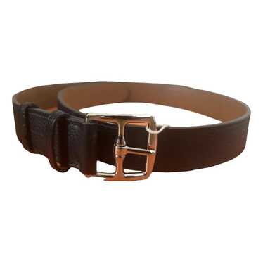 Hermès Etrivière leather belt - image 1