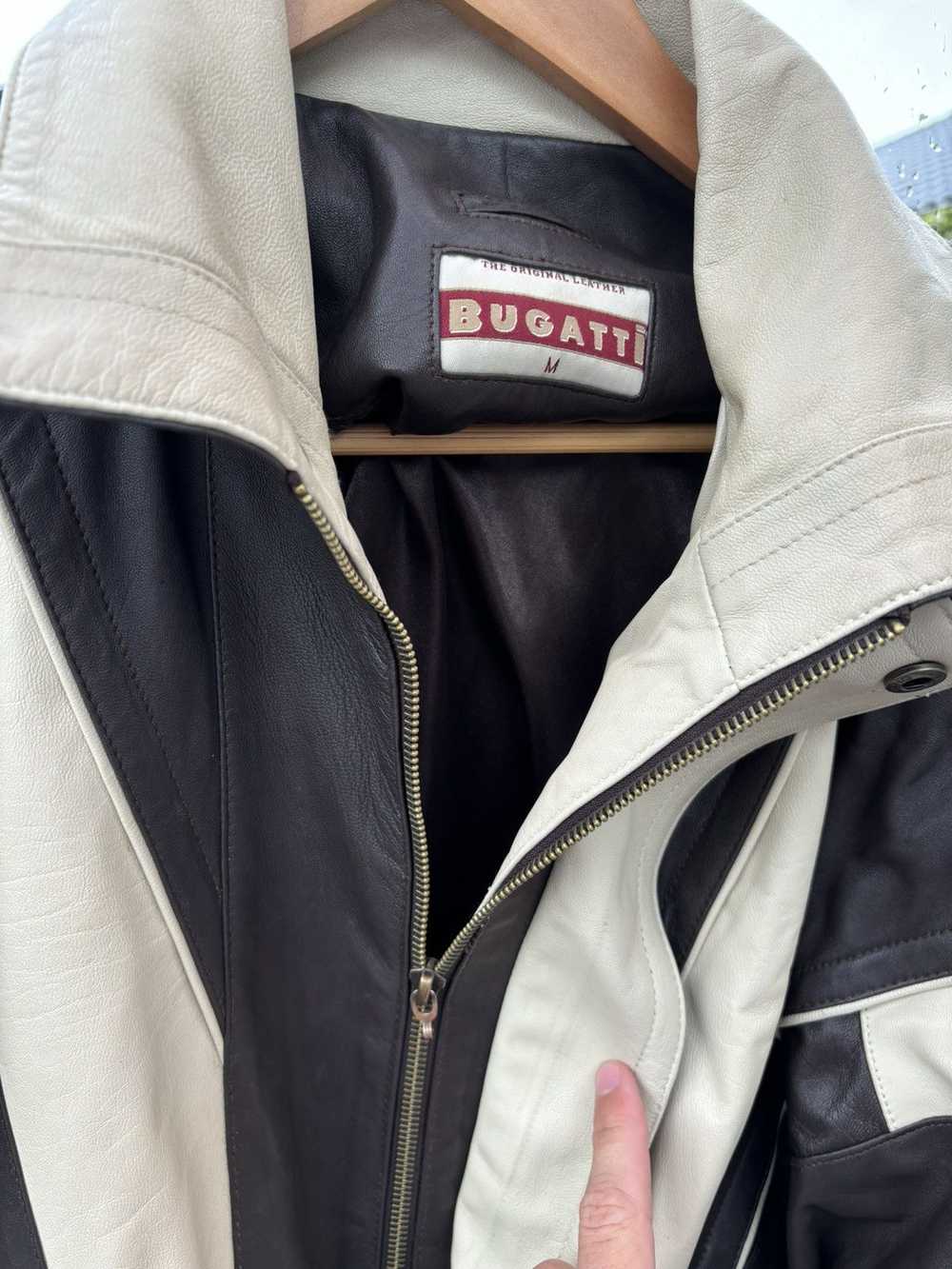 Bugatti × Vintage Bugatti leather jacket - image 4