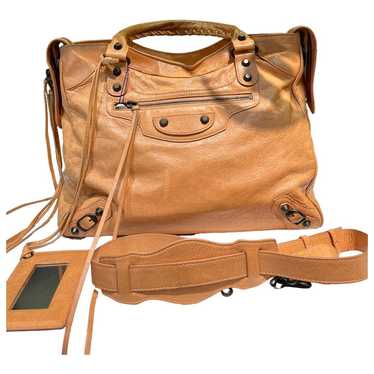 Balenciaga First leather handbag - image 1