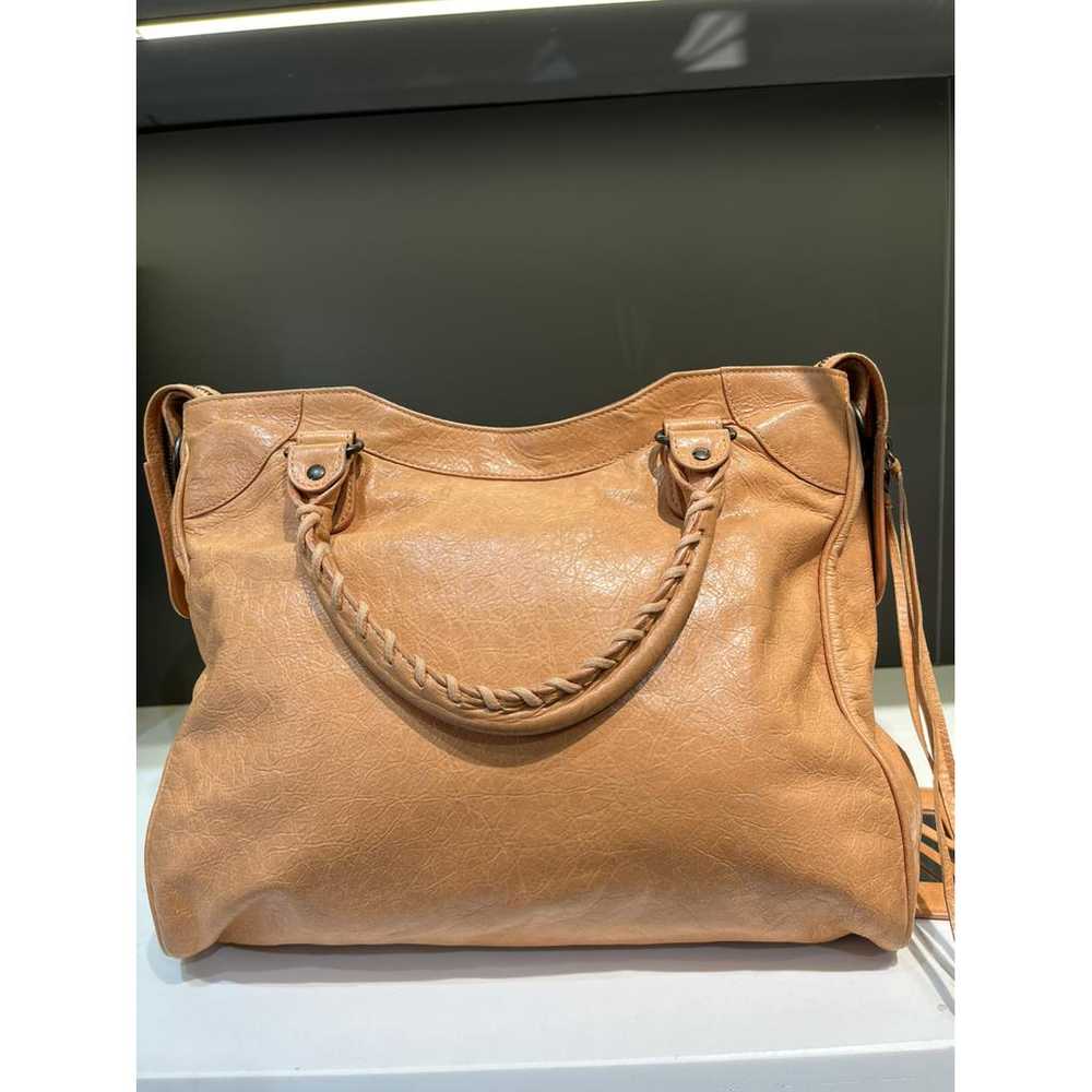 Balenciaga First leather handbag - image 7