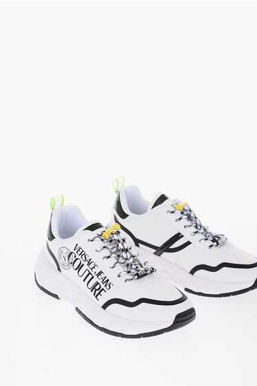 Versace JEANS COUTURE Fabric ATOM Sneakers with Pr