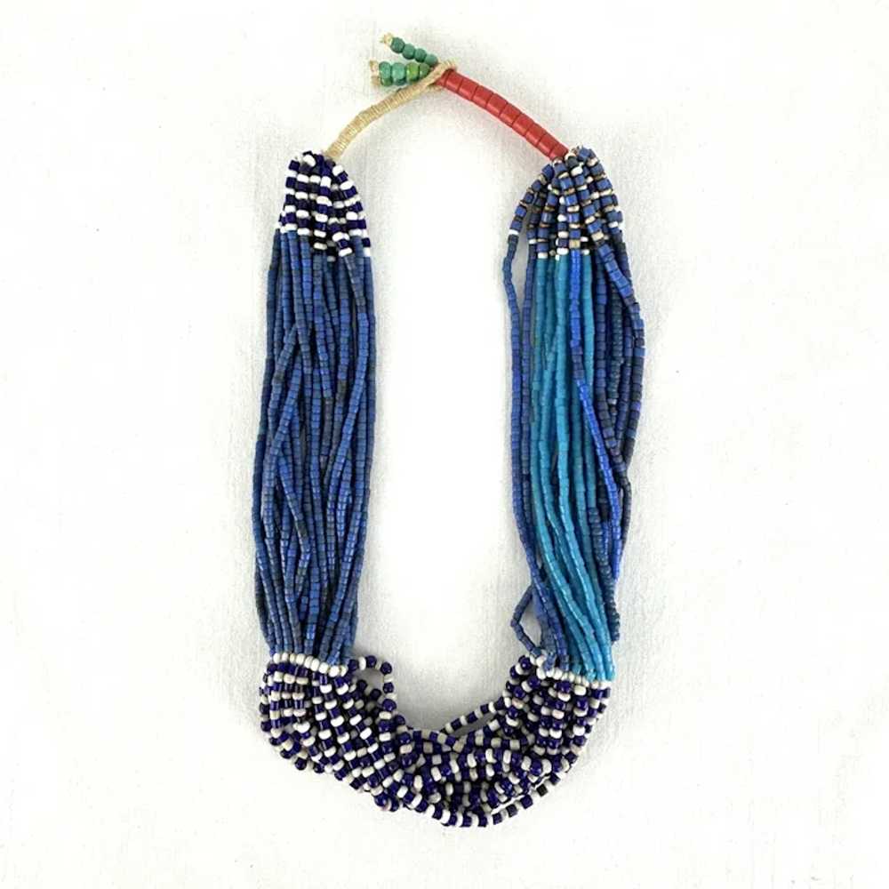 Naga Multi Colored Glass Bead Necklace - image 2