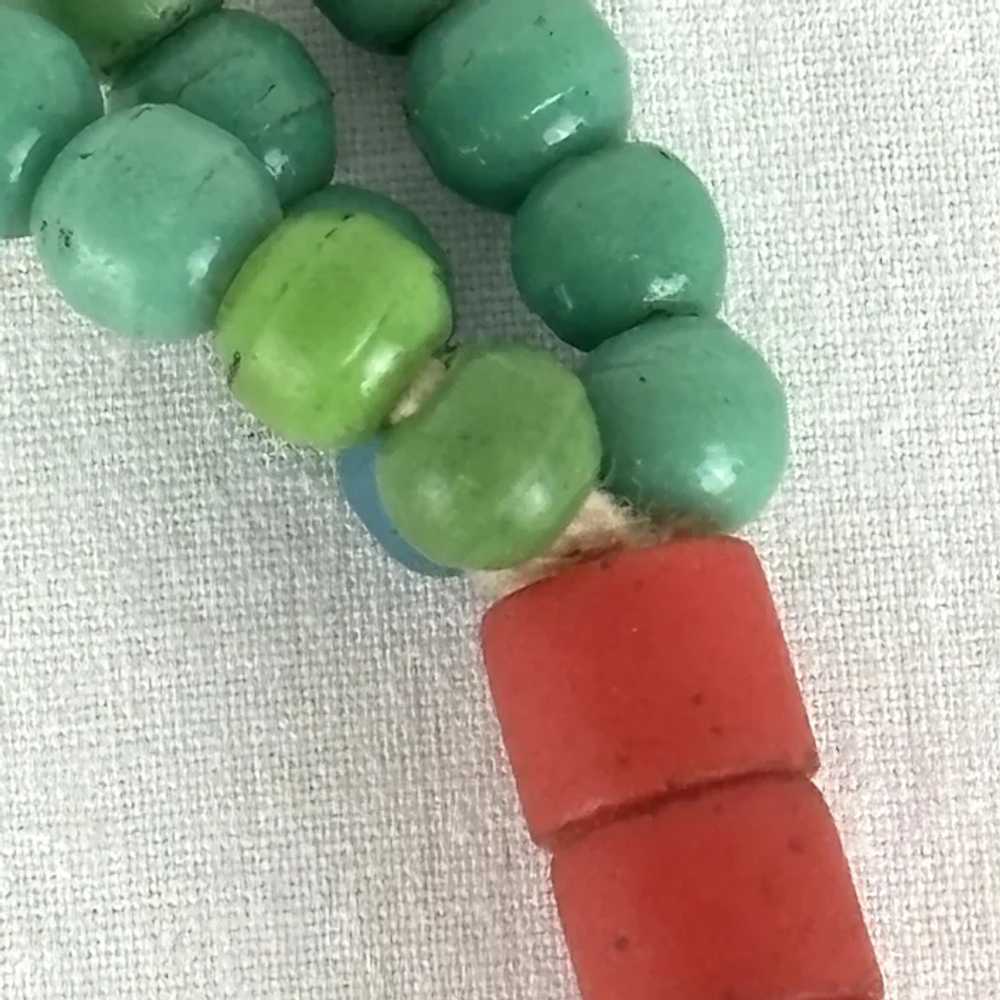 Naga Multi Colored Glass Bead Necklace - image 8