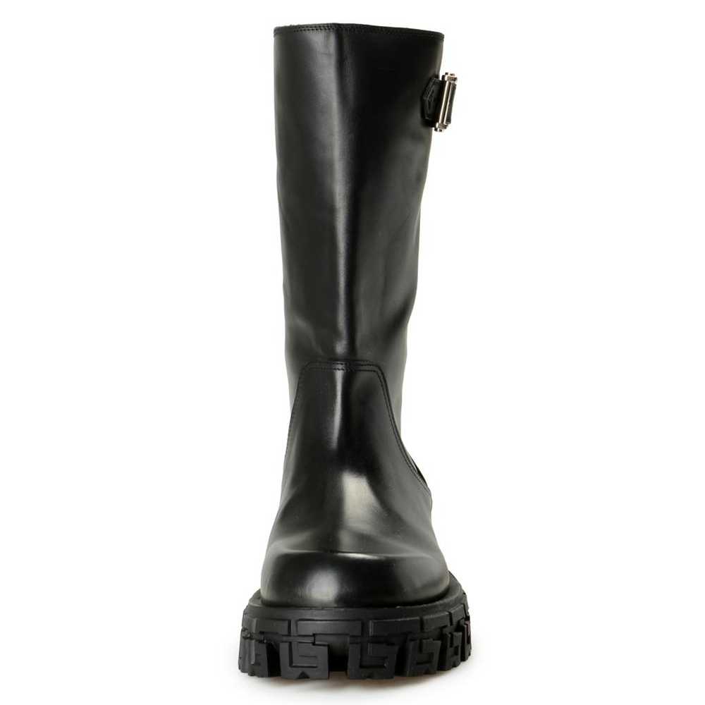 Versace Leather boots - image 5