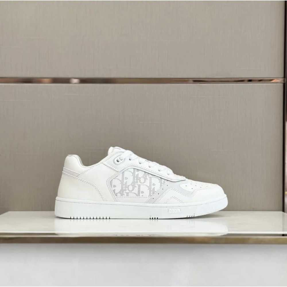 Dior Homme B27 leather low trainers - image 2