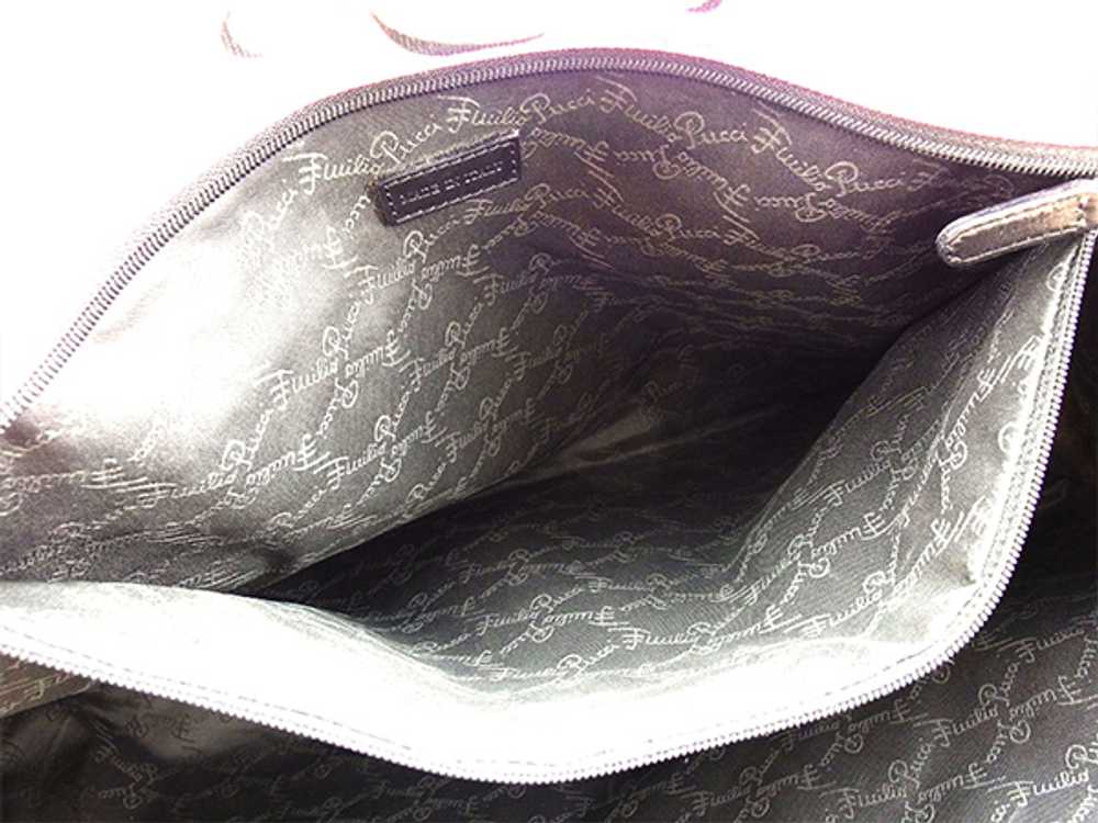 Emilio Pucci Tote Bag Shoulder Pattern Multi Pink… - image 6
