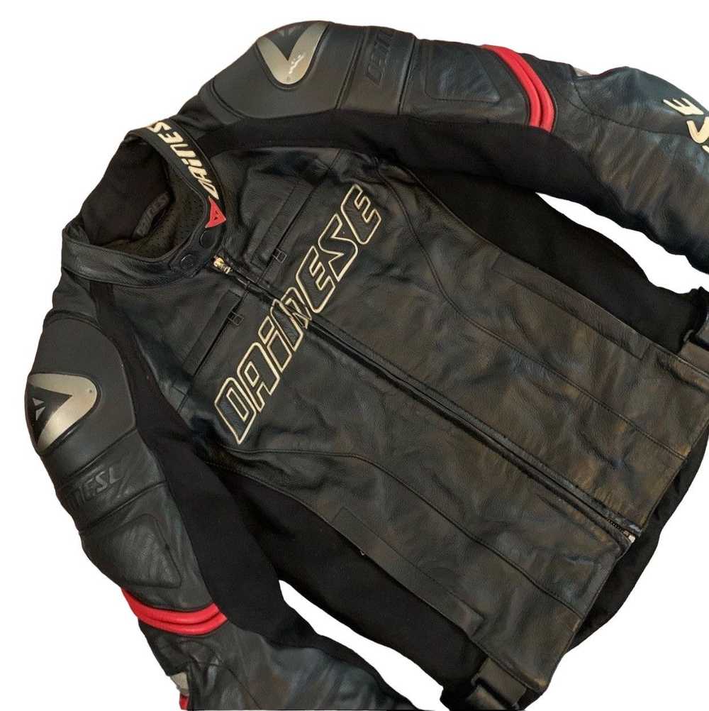 Dainese × Leather Jacket × Racing Dainese Superbi… - image 2