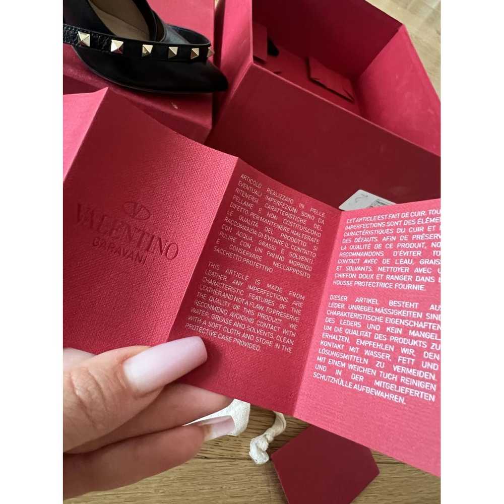 Valentino Garavani Studwrap leather heels - image 5