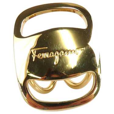 Salvatore Ferragamo White gold ring - image 1
