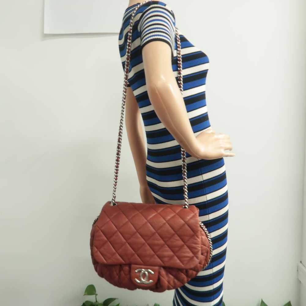 Chanel Chain Around leather handbag - image 5