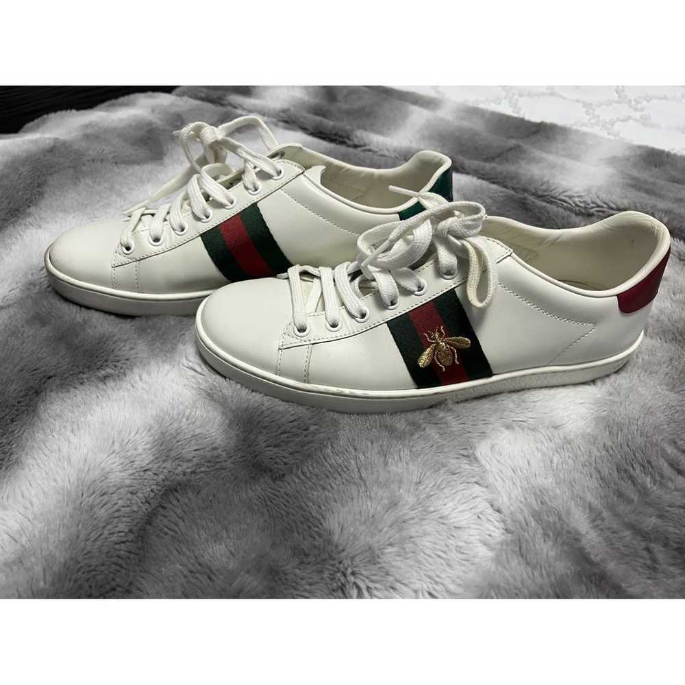 Gucci Leather lace ups - image 3