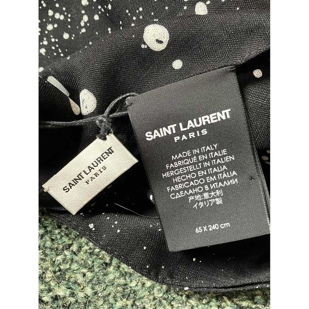 Saint Laurent Wool stole - image 4