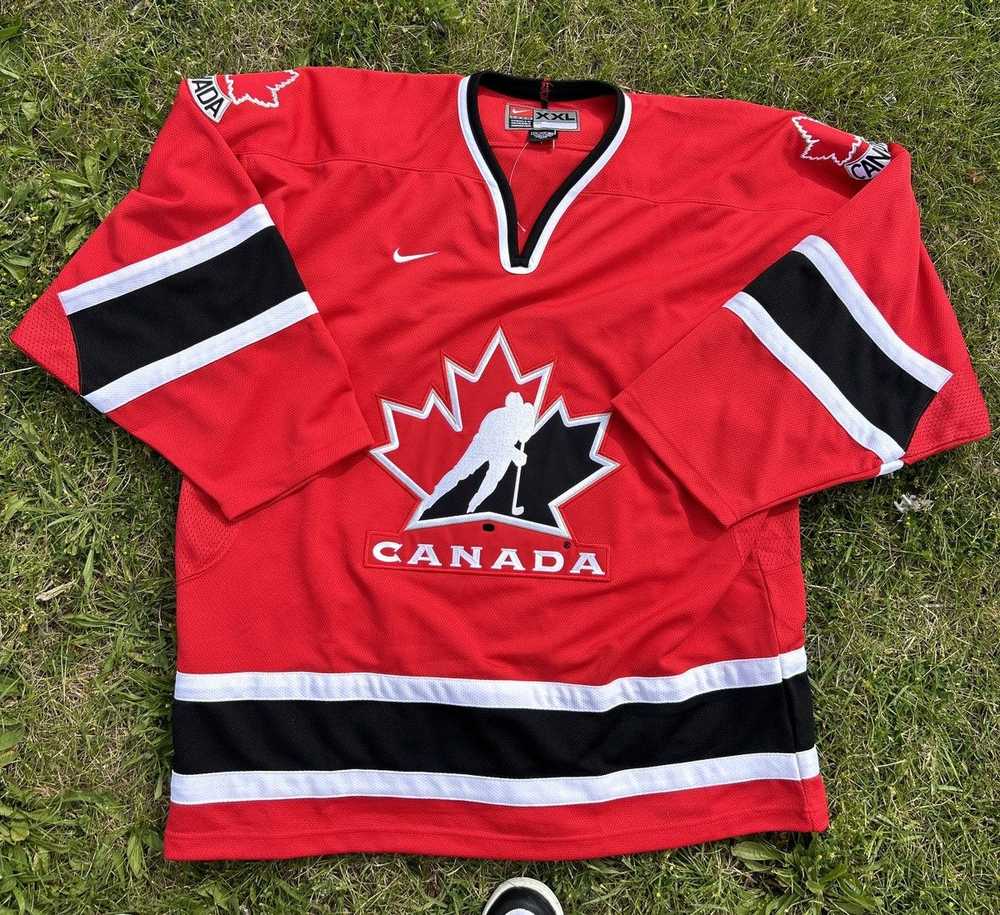 Hockey × Nike × Vintage 2004 Nike Team Canada Wor… - image 1