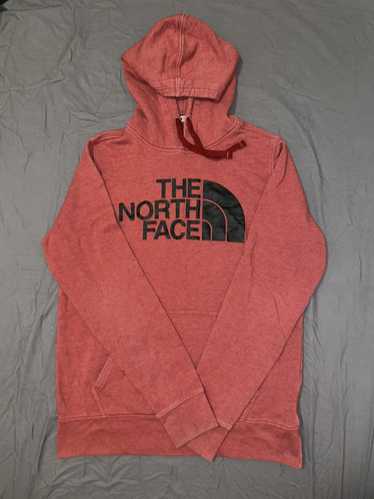 The North Face Red North Face Logo Hoodie