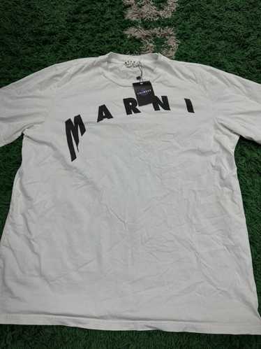 Marni Marni Tee T Shirt White Black