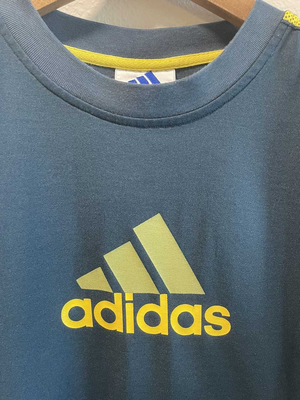 Adidas × Streetwear × Vintage Adidas T Shirt - image 3