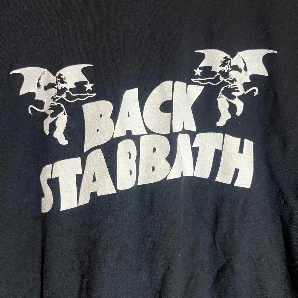 Designer Back Stabbath xlarge black graphic new w… - image 1