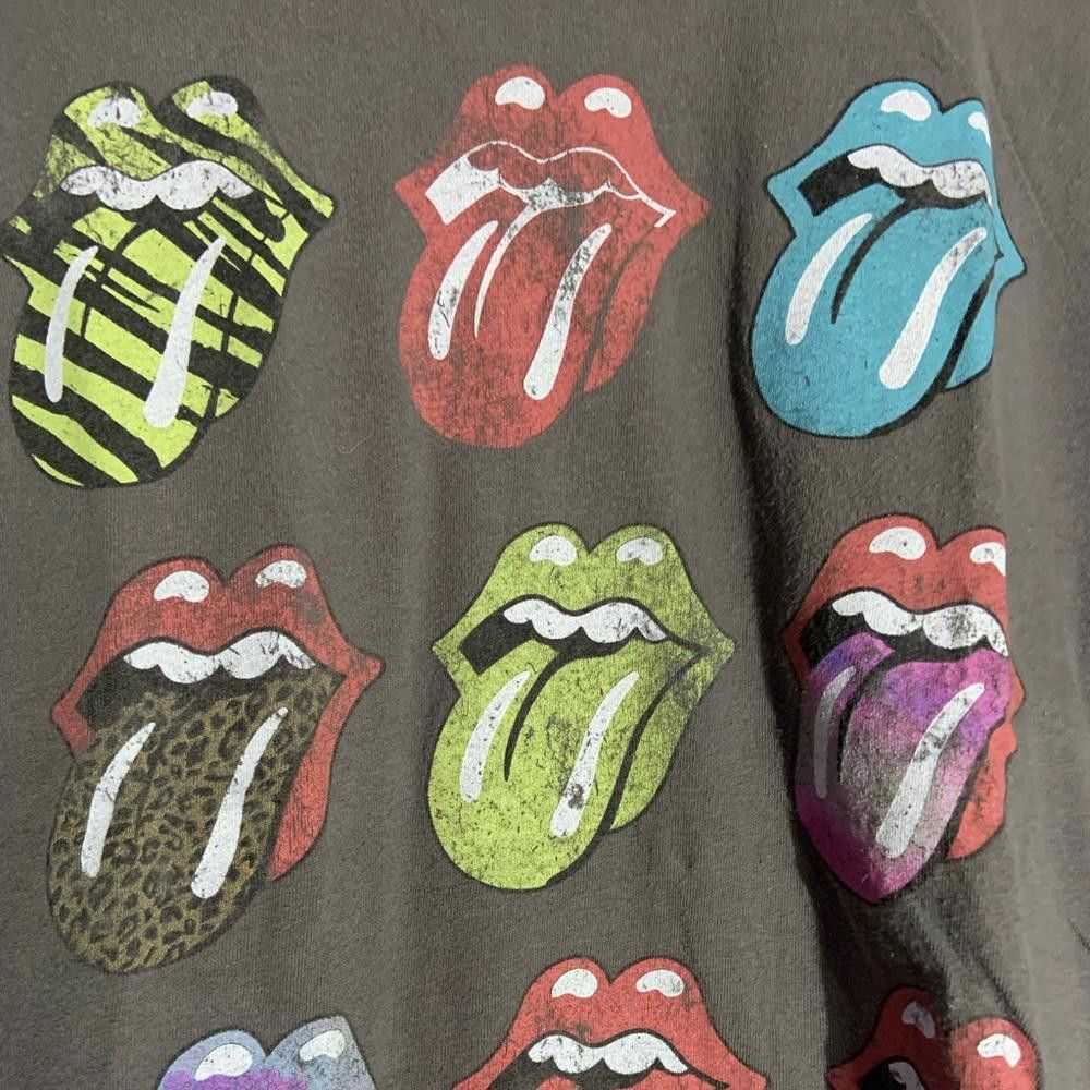 Designer Rolling Stones Xsmall grey graphic vinta… - image 1