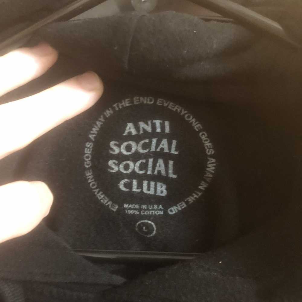 Anti Social Social Club Bolt From The Blue Black … - image 5