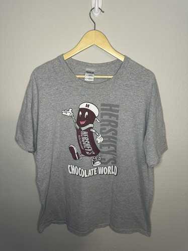 Vintage Y2K Hersheys Chocolate World shirt