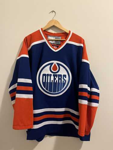 Ccm × NHL × Vintage Vintage CCM Edmonton Oilers Je
