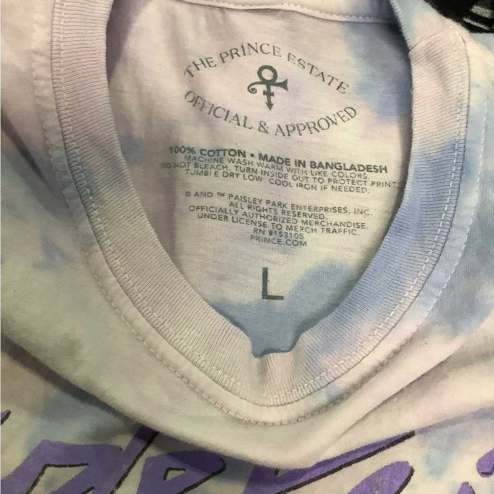 Prince Prince Purple Rain Tie-dye t-shirt - image 3