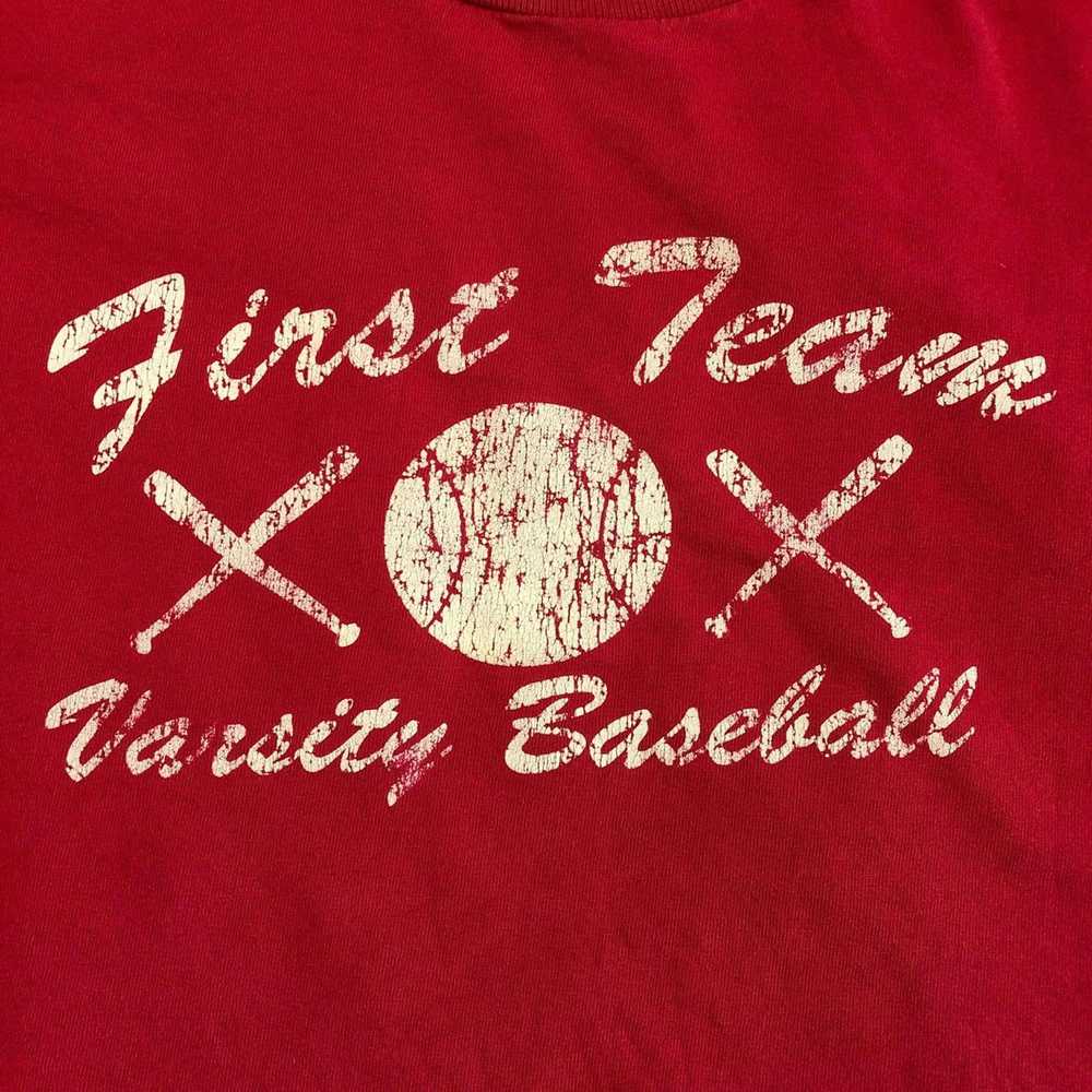Other Men's Vintage Red ‘First Team Varsity Baseb… - image 3