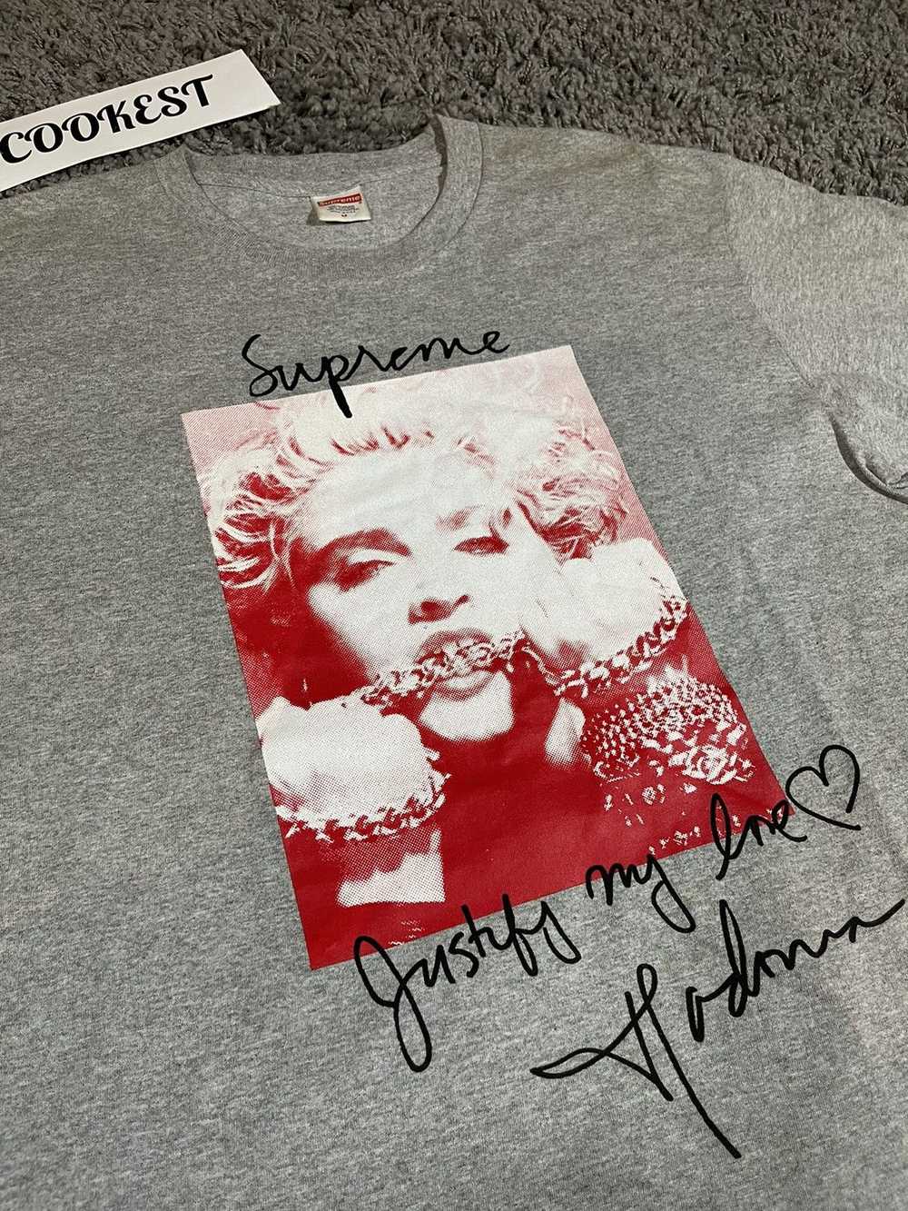 Supreme 2018FW Supreme Madonna Tee T-Shirt Heathe… - image 2