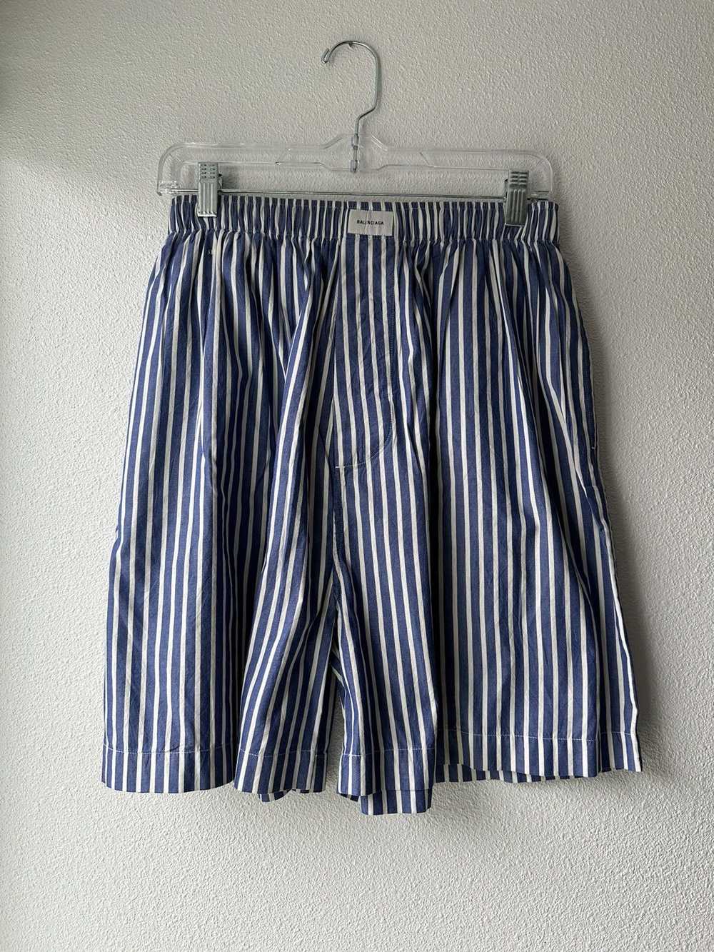 Balenciaga Balenciaga boxer/ pajama shorts - image 1