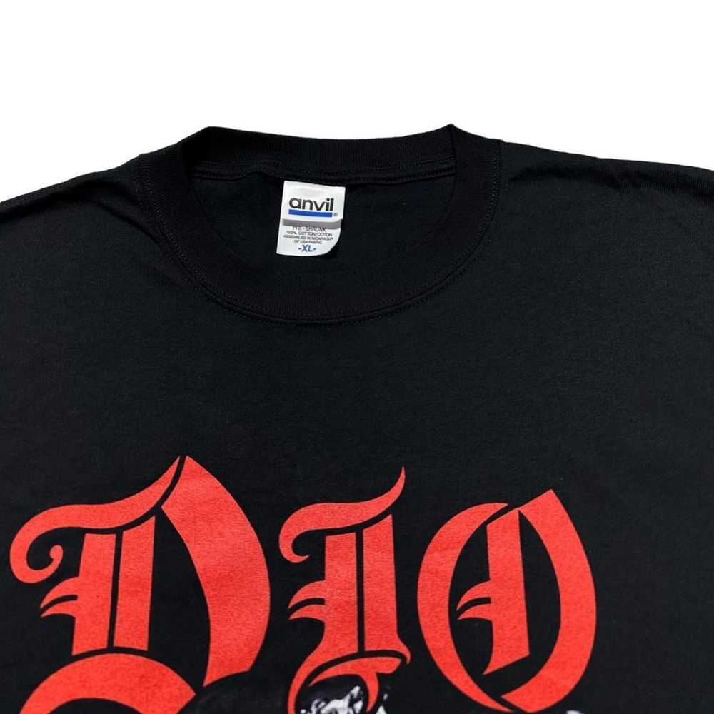 Anvil × Band Tees × Vintage Y2K Dio Holy Diver An… - image 5