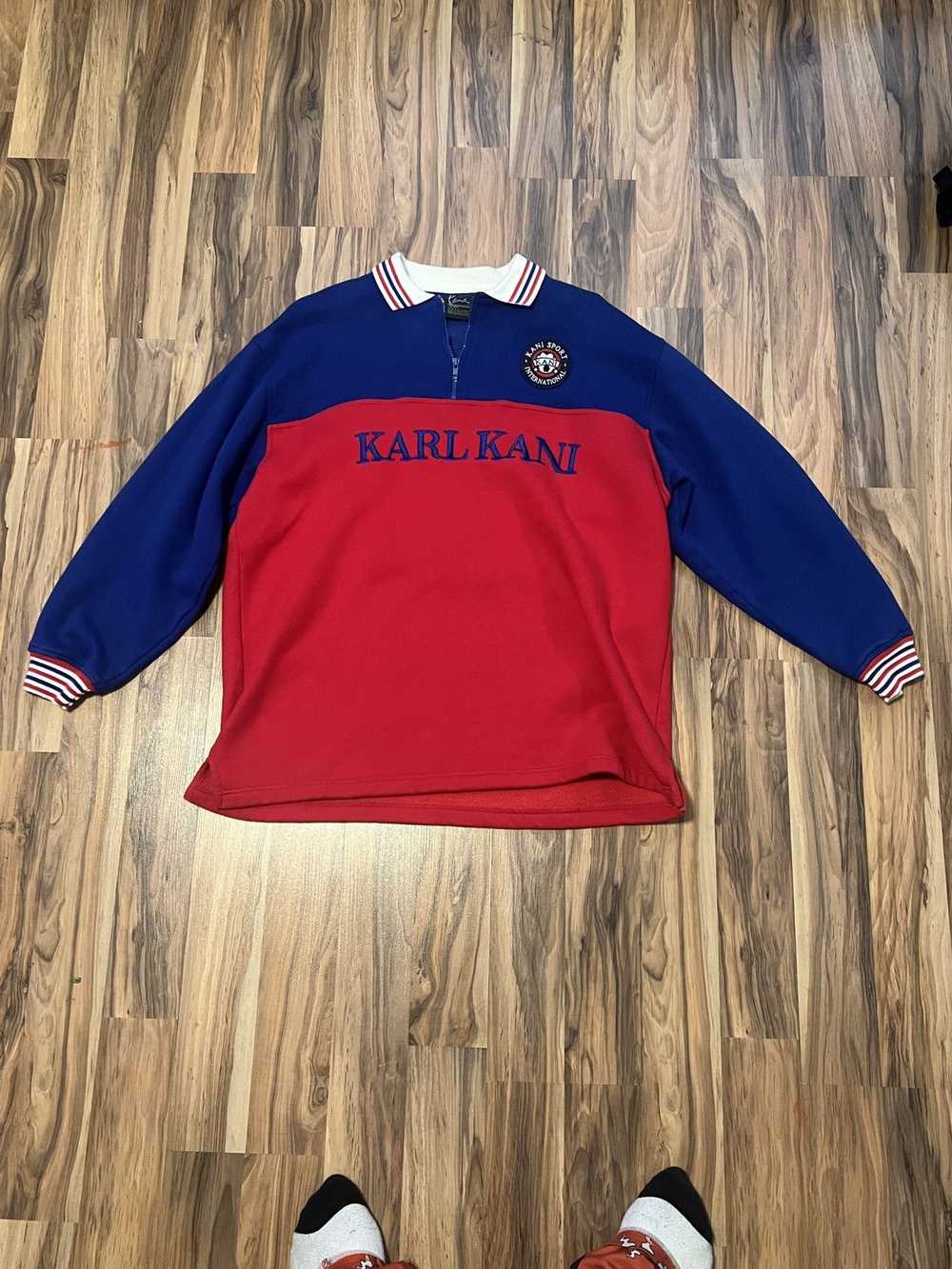 Karl Kani Vintage Karl Kani Collared Rugby Sweater - image 1