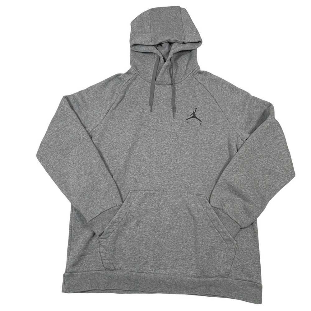Jordan Brand Nike Jordan Brand Hoodie Size L Gray… - image 1