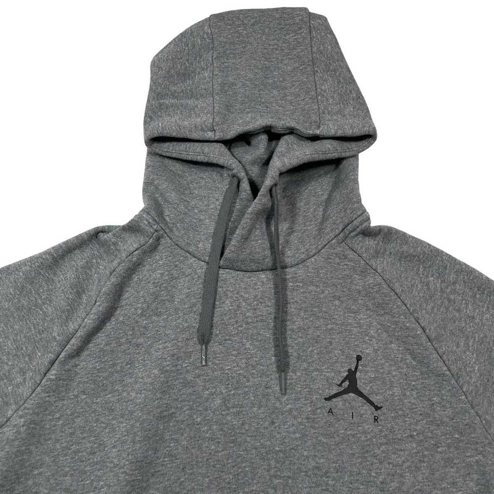Jordan Brand Nike Jordan Brand Hoodie Size L Gray… - image 2