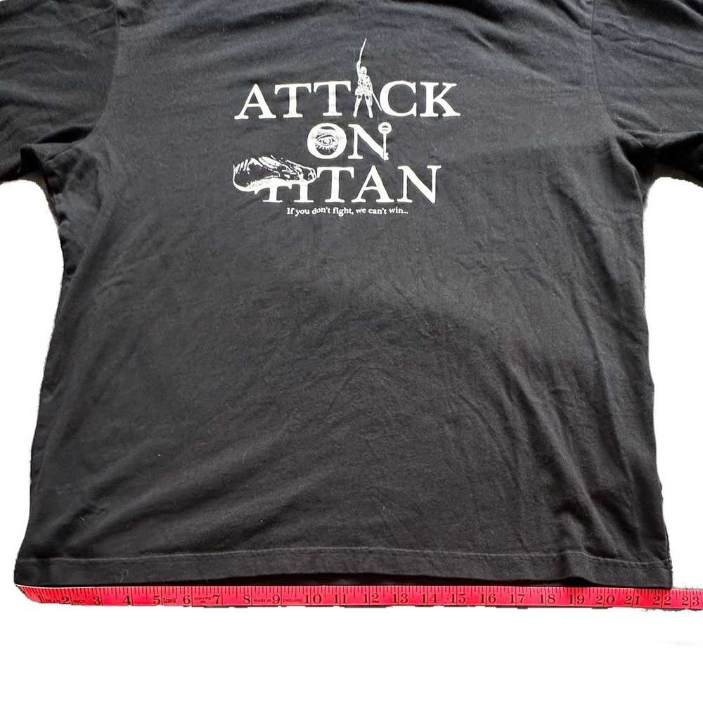 Uniqlo Attack on Titan Uniqlo Black Shirt - image 3