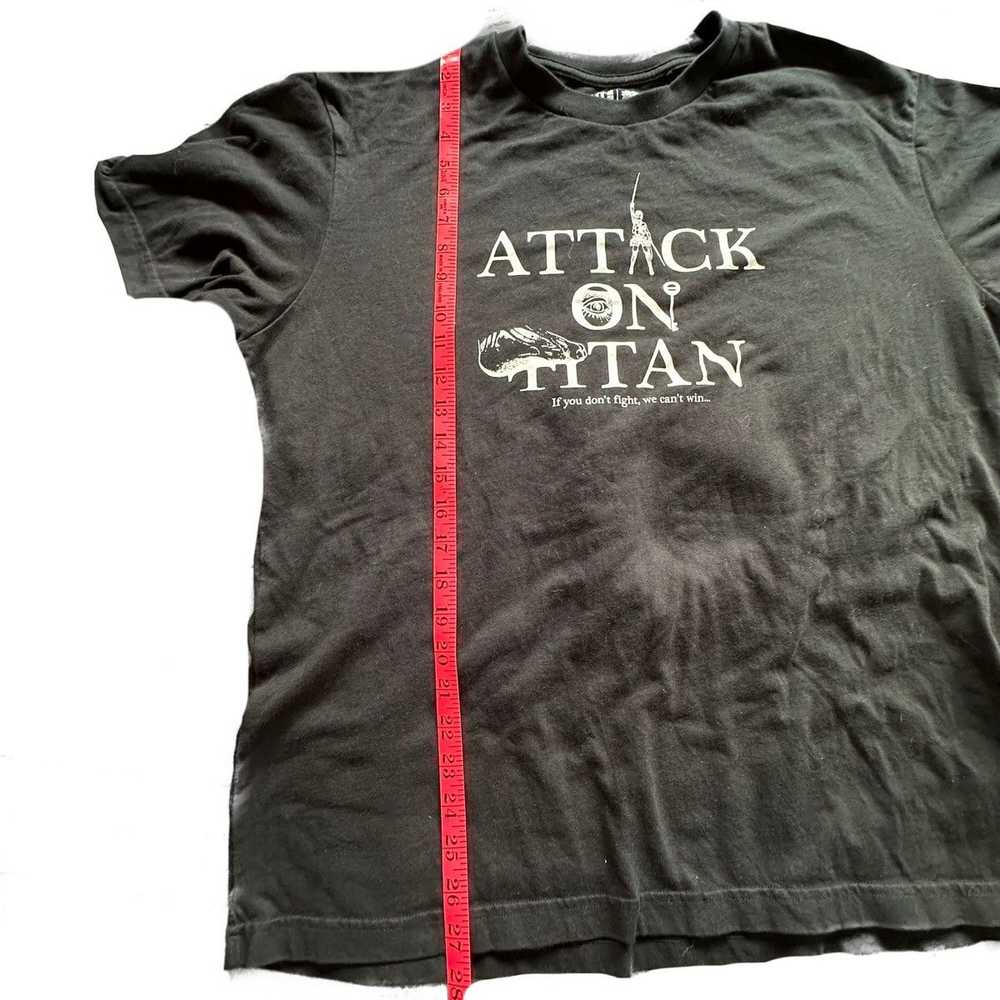 Uniqlo Attack on Titan Uniqlo Black Shirt - image 5